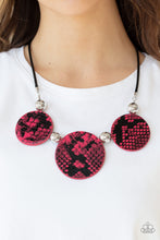 Load image into Gallery viewer, Viper Pit - Pink Paparazzi Necklace