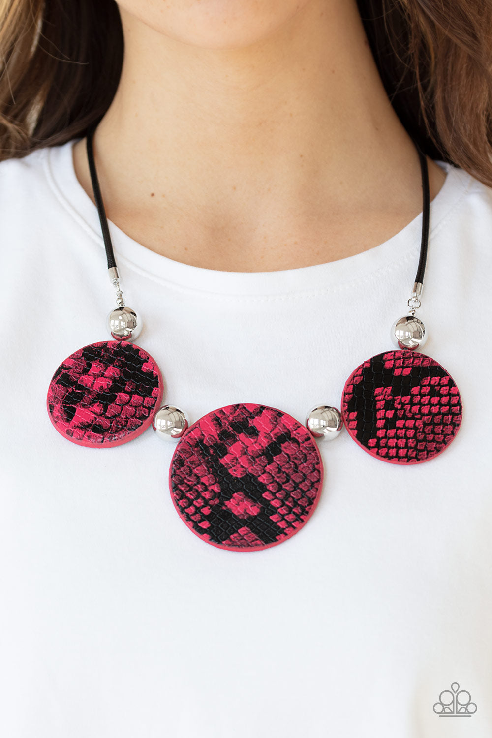 Viper Pit - Pink Paparazzi Necklace