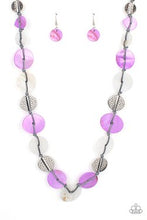 Load image into Gallery viewer, Seashore Spa - Purple Necklace