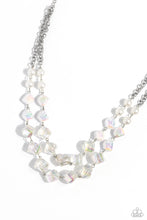 Load image into Gallery viewer, Eclectic Embellishment - White Paparazzi Necklace