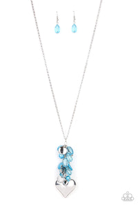 Beach Buzz - Blue Paparazzi Necklace