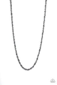 Instant Replay - Black Paparazzi Necklace