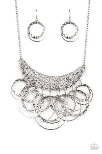 Metro Eclipse - Silver Paparazzi Necklace