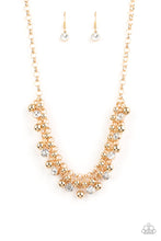Load image into Gallery viewer, Wall Street Winner - Gold Paparazzi Necklace - Glam4love