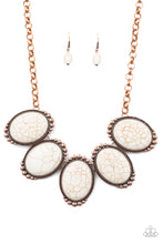 Load image into Gallery viewer, Prairie Goddess - Copper Paparazzi Necklace