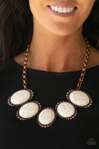 Prairie Goddess - Copper Paparazzi Necklace