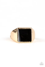 Load image into Gallery viewer, Fresh Start - Gold Paparazzie Men&#39;s Ring