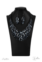 Load image into Gallery viewer, Heather- Blue Paparazzi Zi Necklace