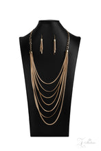 Load image into Gallery viewer, Commanding - Gold Paparazzi Zi Necklace