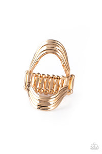 Keep An Open Mind - Paparazzi Gold Ring