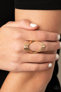 Keep An Open Mind - Paparazzi Gold Ring