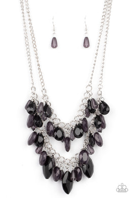 Midsummer Mixer - Black Paparazzi Necklace