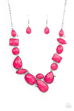 Load image into Gallery viewer, Mystical Mirage - Pink Paparazzi Necklace