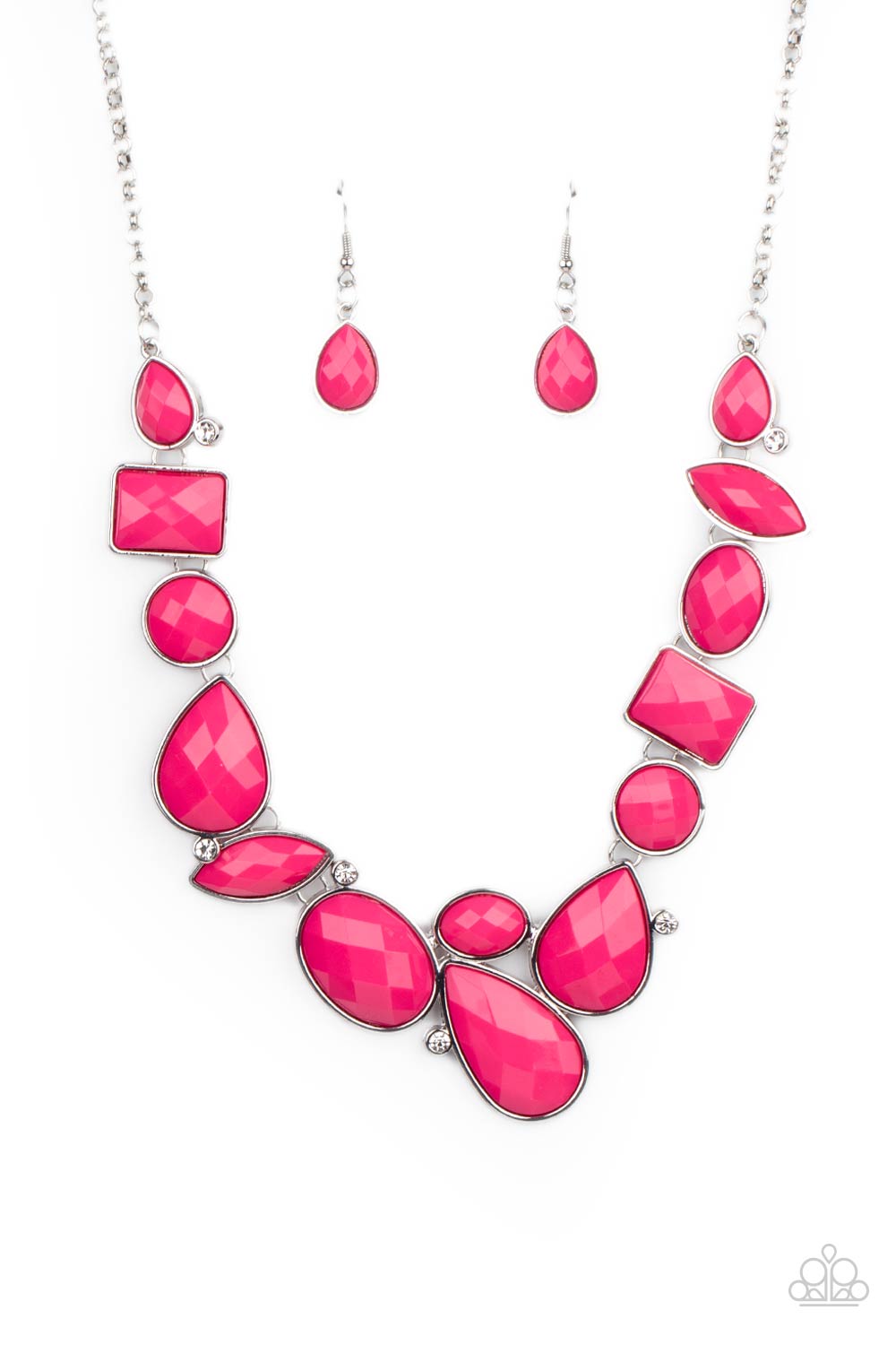 Mystical Mirage - Pink Paparazzi Necklace