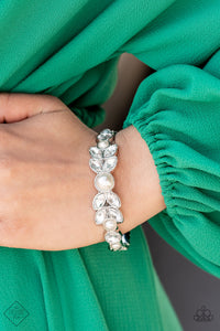 Regal Reminiscence - Silver Paparazzi Bracelet