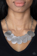 Load image into Gallery viewer, Industrial Wave - Silver Paparazzi Necklace