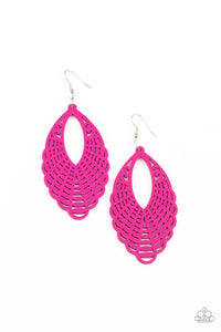 Tahiti Tankini - Pink Pappazzi Earrings