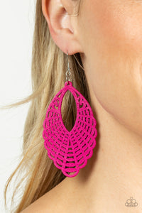 Tahiti Tankini - Pink Pappazzi Earrings