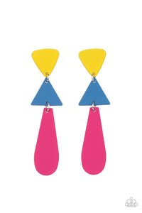 Retro Redux - Multi Paparazzi Earrings