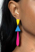 Load image into Gallery viewer, Retro Redux - Multi Paparazzi Earrings