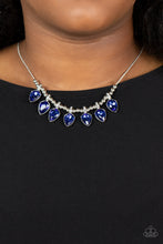 Load image into Gallery viewer, Crown Jewel Couture - Blue Paparazzi Necklace