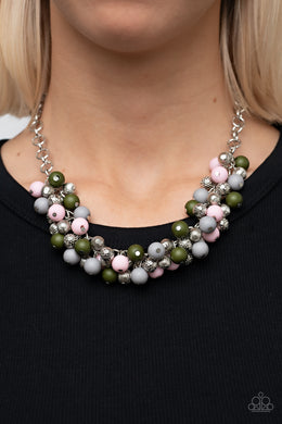 Party Procession - Multi Paparazzi Necklace