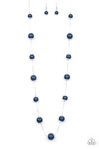 Paparazzi Necklace - 5th Avenue Frenzy - Blue