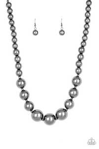 Living Up To Reputation - Black Paparazzi Necklace - Glam4love