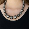 Living Up To Reputation - Black Paparazzi Necklace - Glam4love