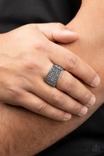 Load image into Gallery viewer, Metro Merger - Silver  Men&#39;s ring