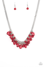 Load image into Gallery viewer, 5th Avenue Flirtation - Red Paparazzi Necklace - Glam4love