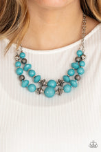 Load image into Gallery viewer, Upscale Chic - Blue Paparazzi Necklace