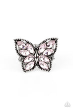 Load image into Gallery viewer, Paparazzi Ring ~ Fluttering Fashionista - Pink