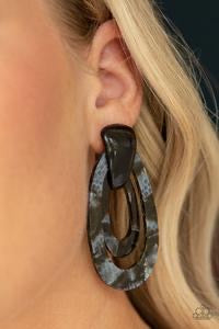 The Haute Zone - Black Earrings - Glam4love