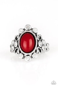 Paparazzi Ring ~ Noticeably Notable - Red