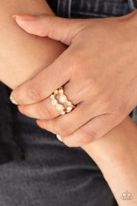 Treasure Treatment - Gold - Paparazzi Ring